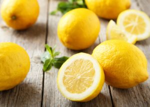 For Getting rid of Pimples use Lemon