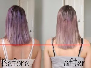 Hair Growth with Inversion Method