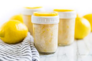 Lemon and Sugar Scrub