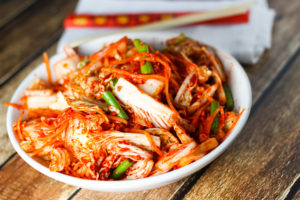 Use Kimchi to make stomach healthy