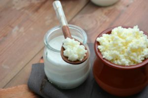 use kefir to keep stomach happy