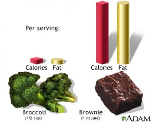 calories and fat