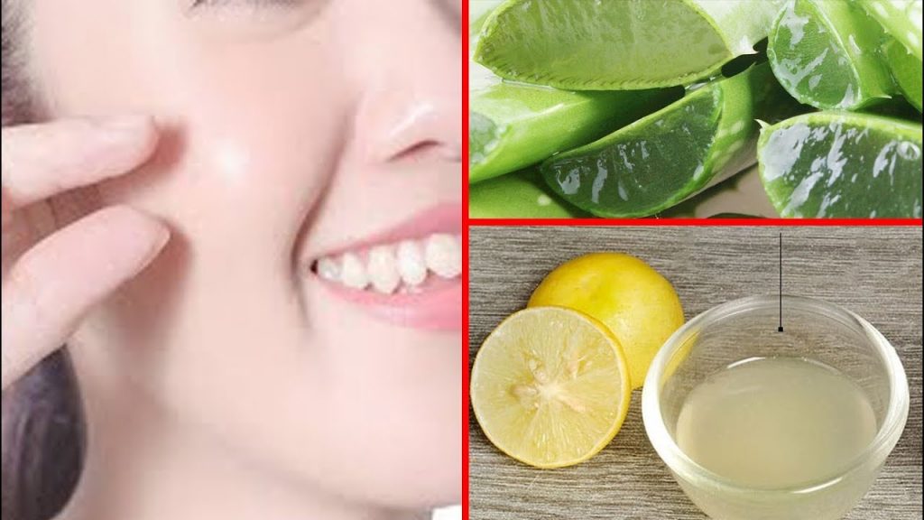 Lemon for skin