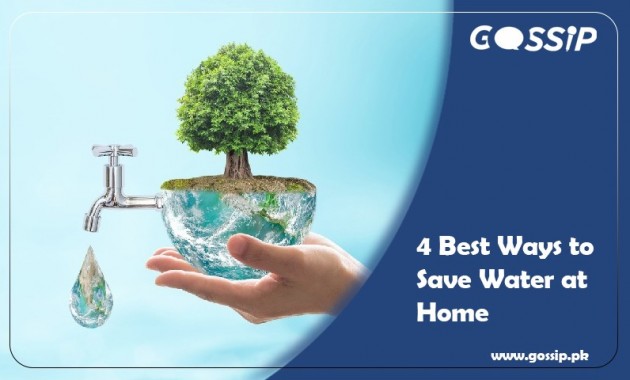 4 Best Ways to Save Water at Home