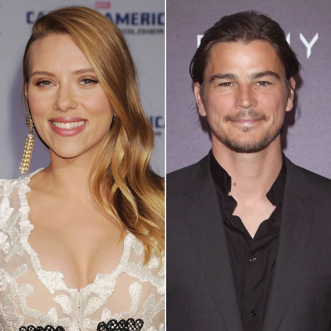 Josh Hartnett with Scarlett Johansson