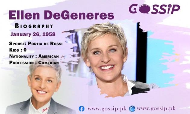 Ellen DeGeneres Biography – Age, TV Shows, Husband, Net Worth & Career