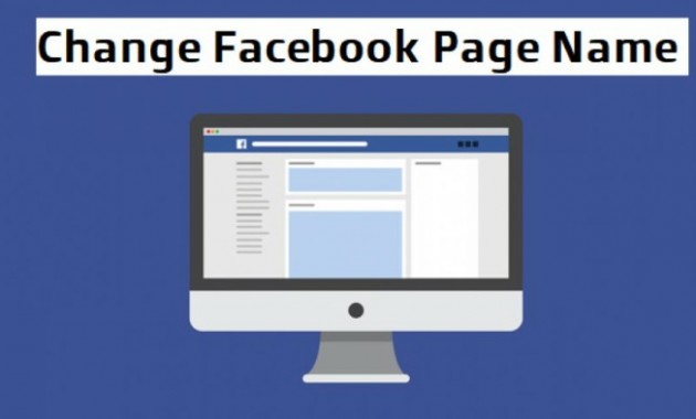 How to change facebook page name 2020