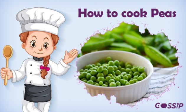 How to cook Peas?