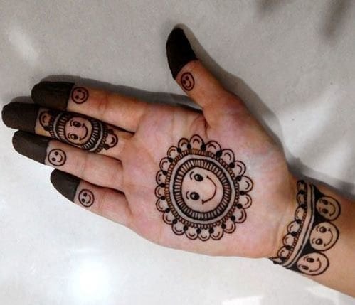 kids mehndi design