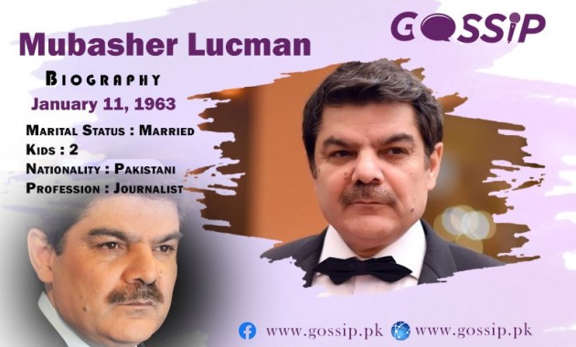 Mubashir Lucman Biography – Age, Career, Journalism and scandal