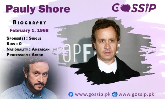 Paul Montgomery, “Pauly” Shore Biography – Net Worth, Family, Wife, Testimony, Salary, Height and Career details