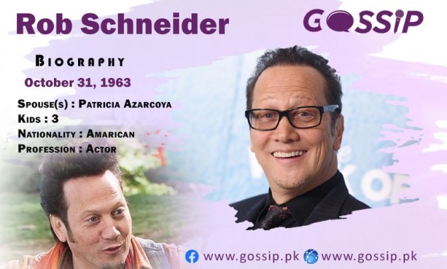 Rob Schneider Biography – Net Worth, Wife, Testimony, Salary, career details and net worth