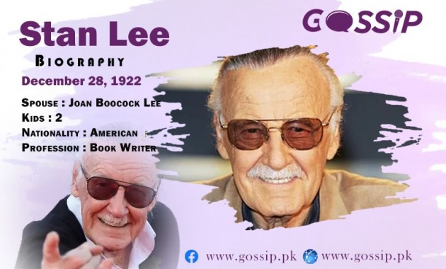 Stan Lee Biography – Comics, Movies, Family, Wife,  and Children