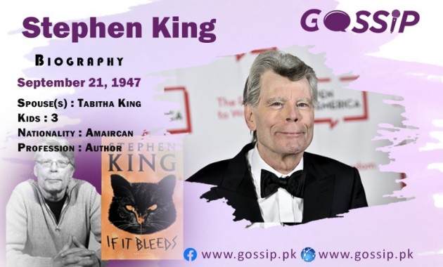 Stephen King Biography Net Worth, Wife, Testimony, and Salary.