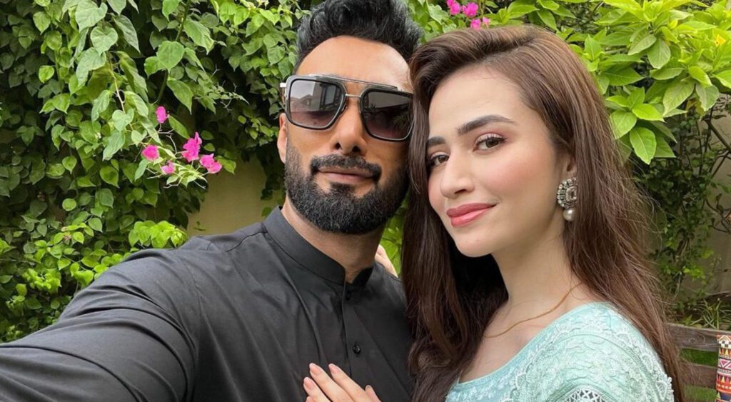 umair jaswal with sana javed