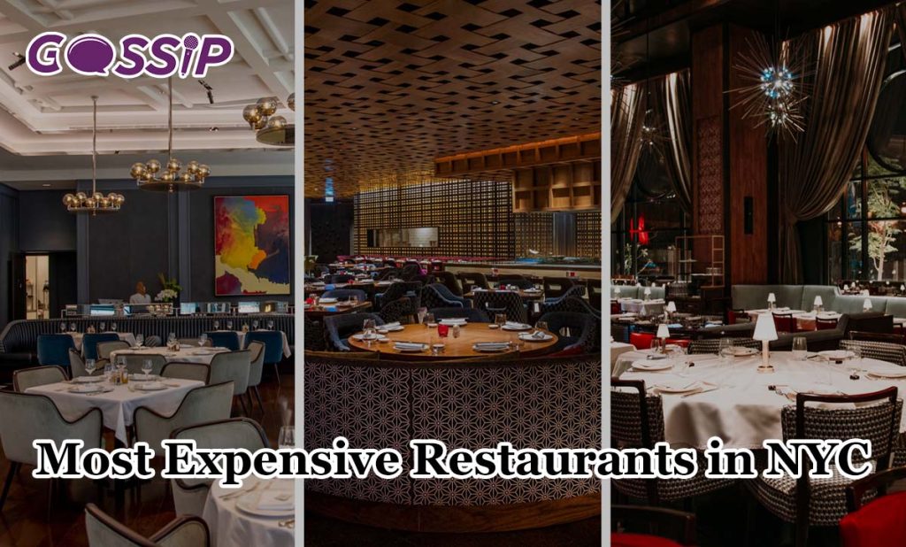 Top 18 Most Expensive Restaurants in NYC