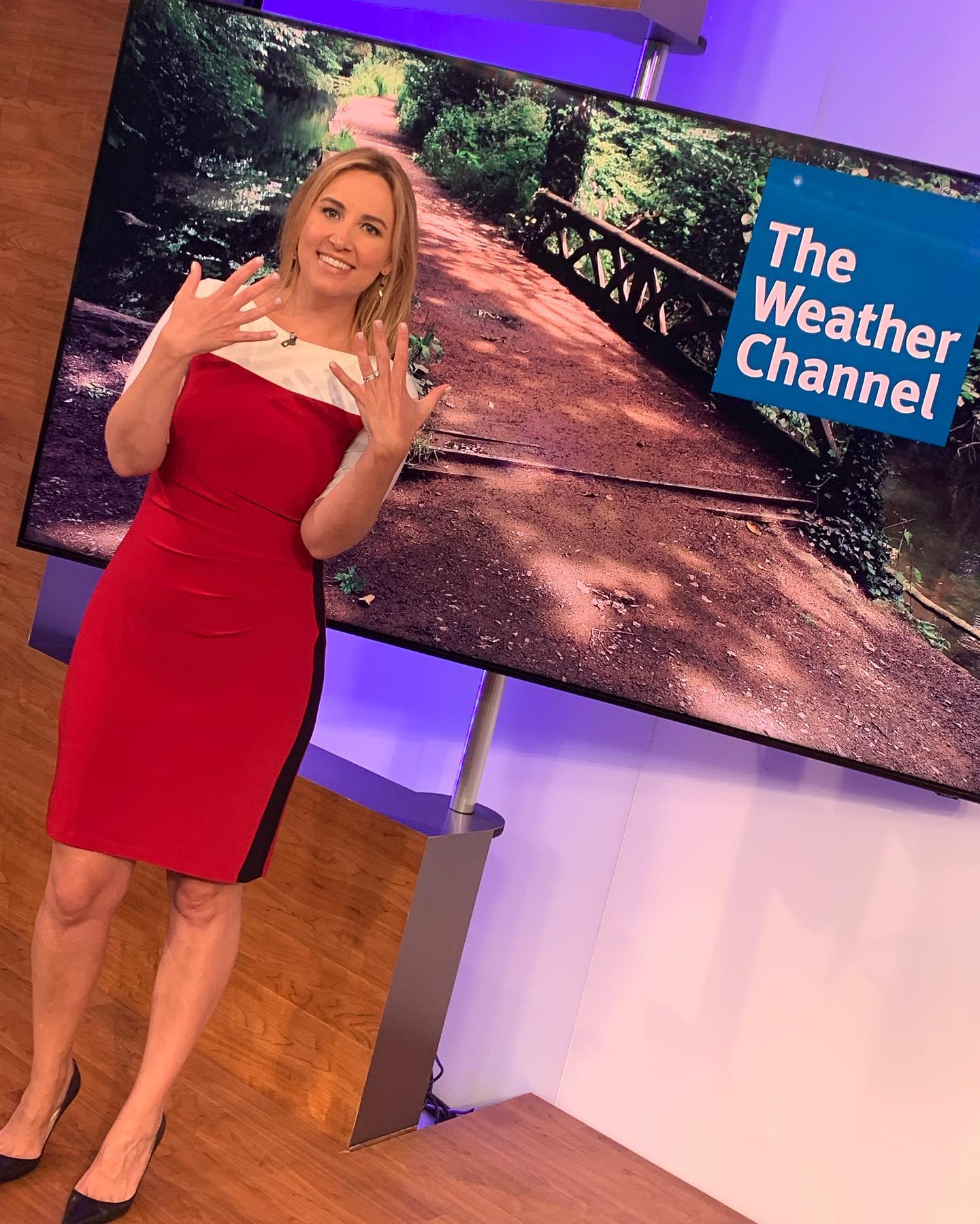 Alex Wilson hot weather channel host