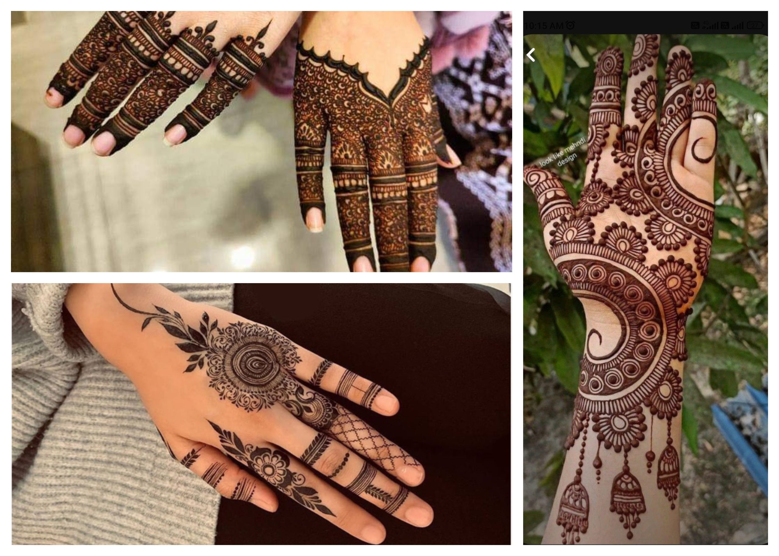 Arabic Mehndi Design