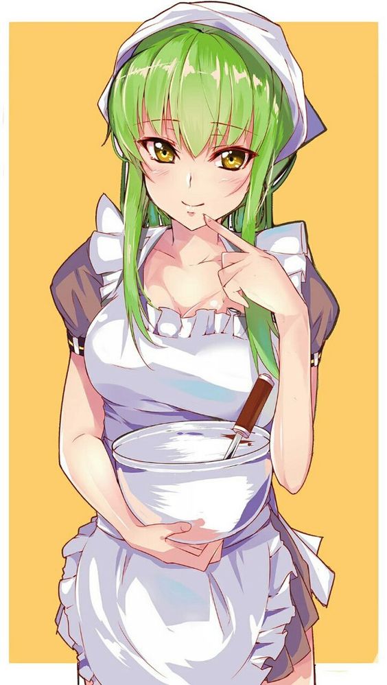 C.C. (Code Geass) hot anime girl