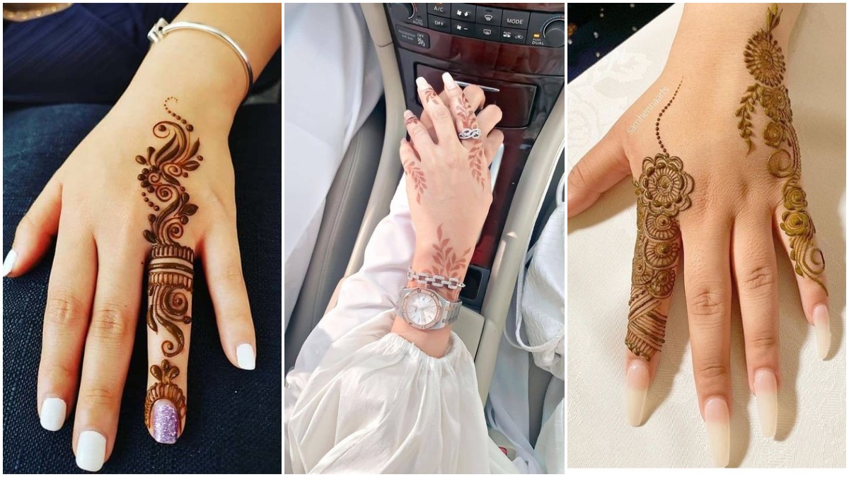 Finger Mehndi Designs