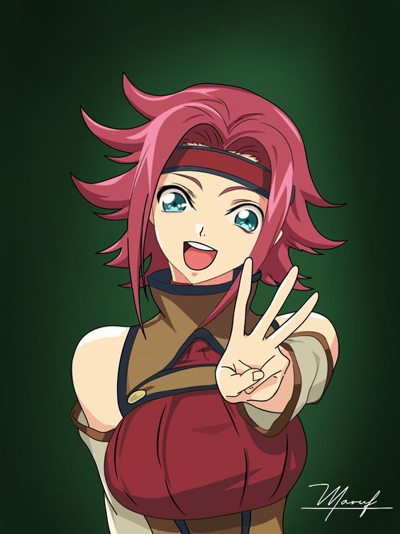 Kallen Stadtfeld cute anime girl