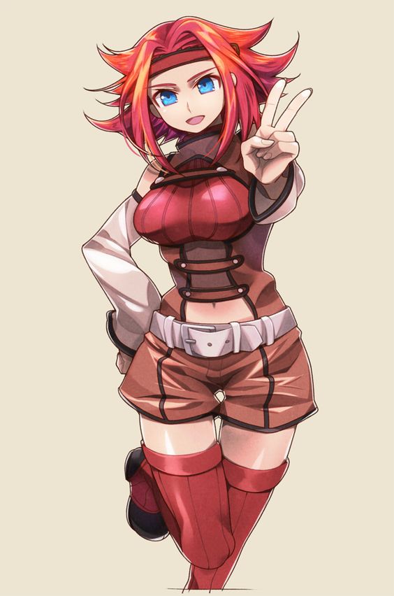 Kallen Stadtfeld sexy anime girl