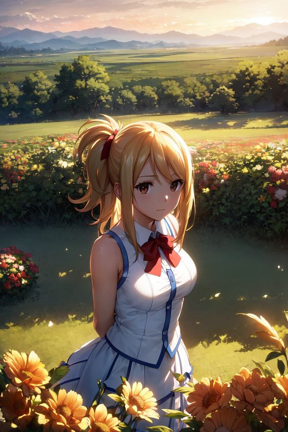 Lucy Heartfilia hot anime girl