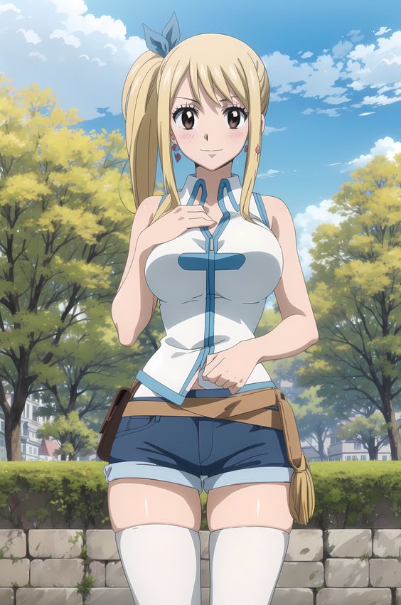 Lucy Heartfilia sexy anime girl