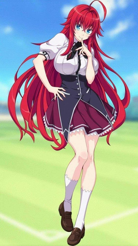 Rias Gremory sexy anime female