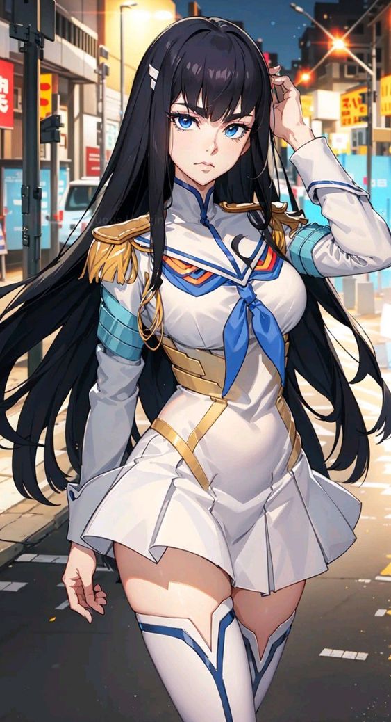 Satsuki Kiryuin beautiful anime female