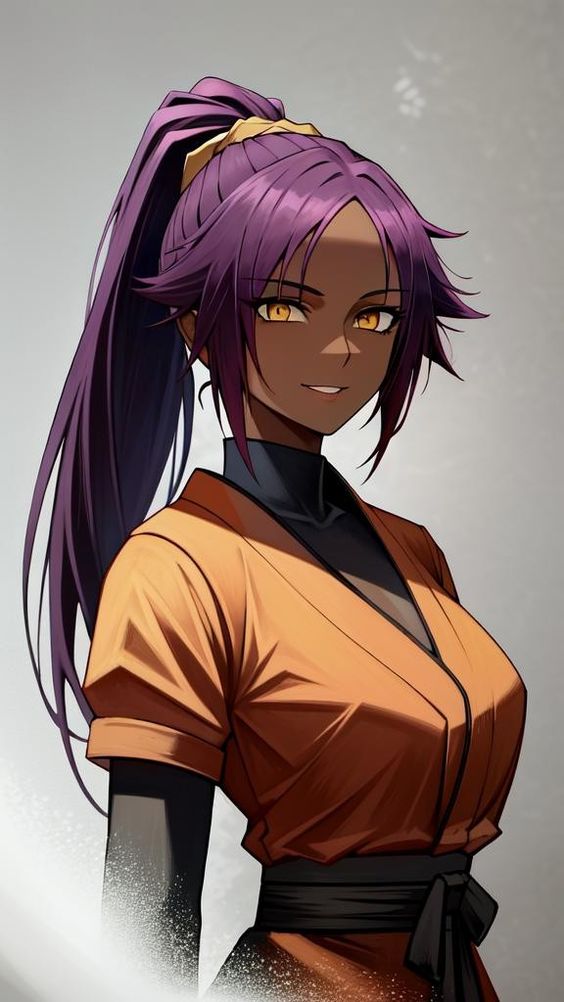 Yoruichi Shihouin hot anime girl