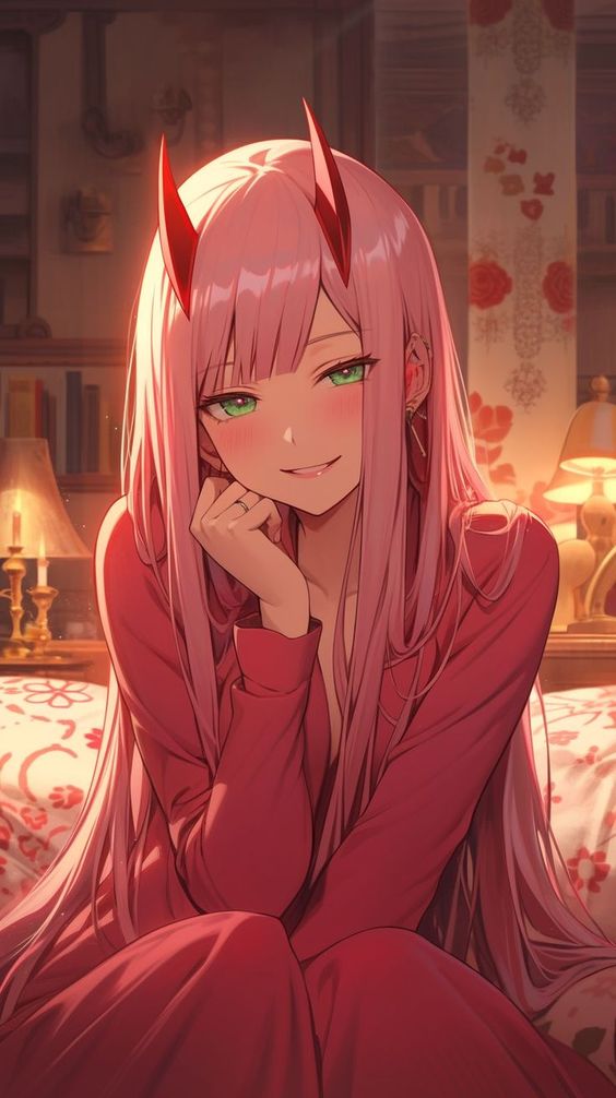 Zero Two hot anime female