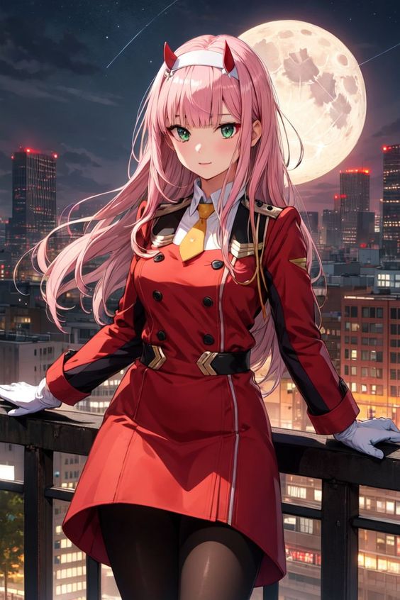 Zero Two hot anime girl