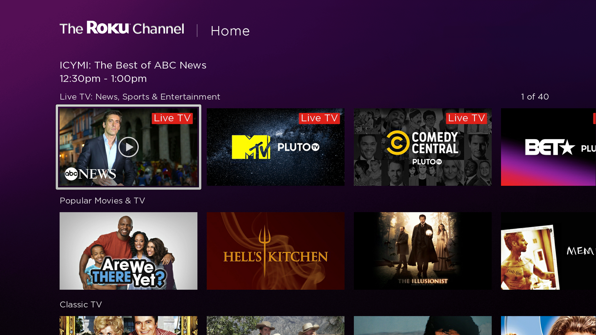 The Roku Channel 