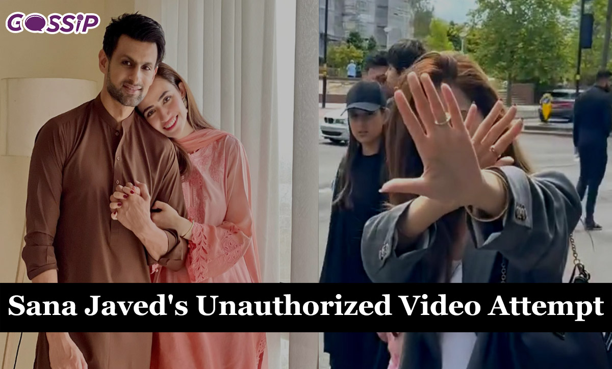 Sana Javed's Unauthorized Video Attempt