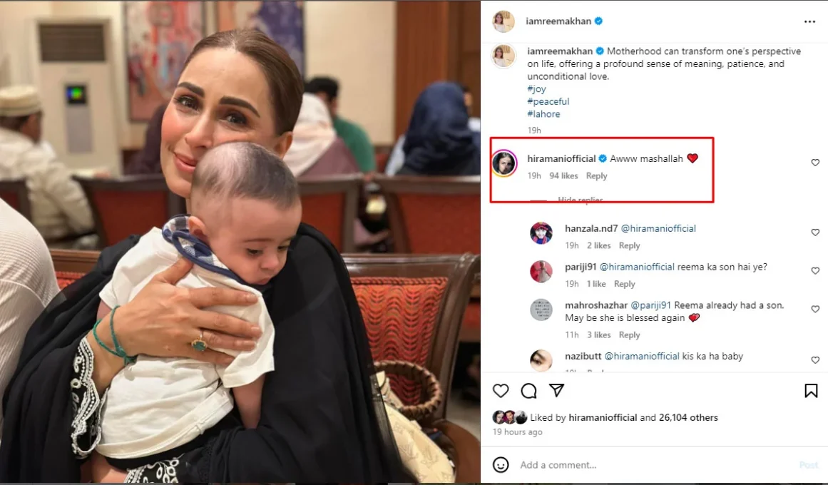 Reema Khan Welcomes Baby with First Photo