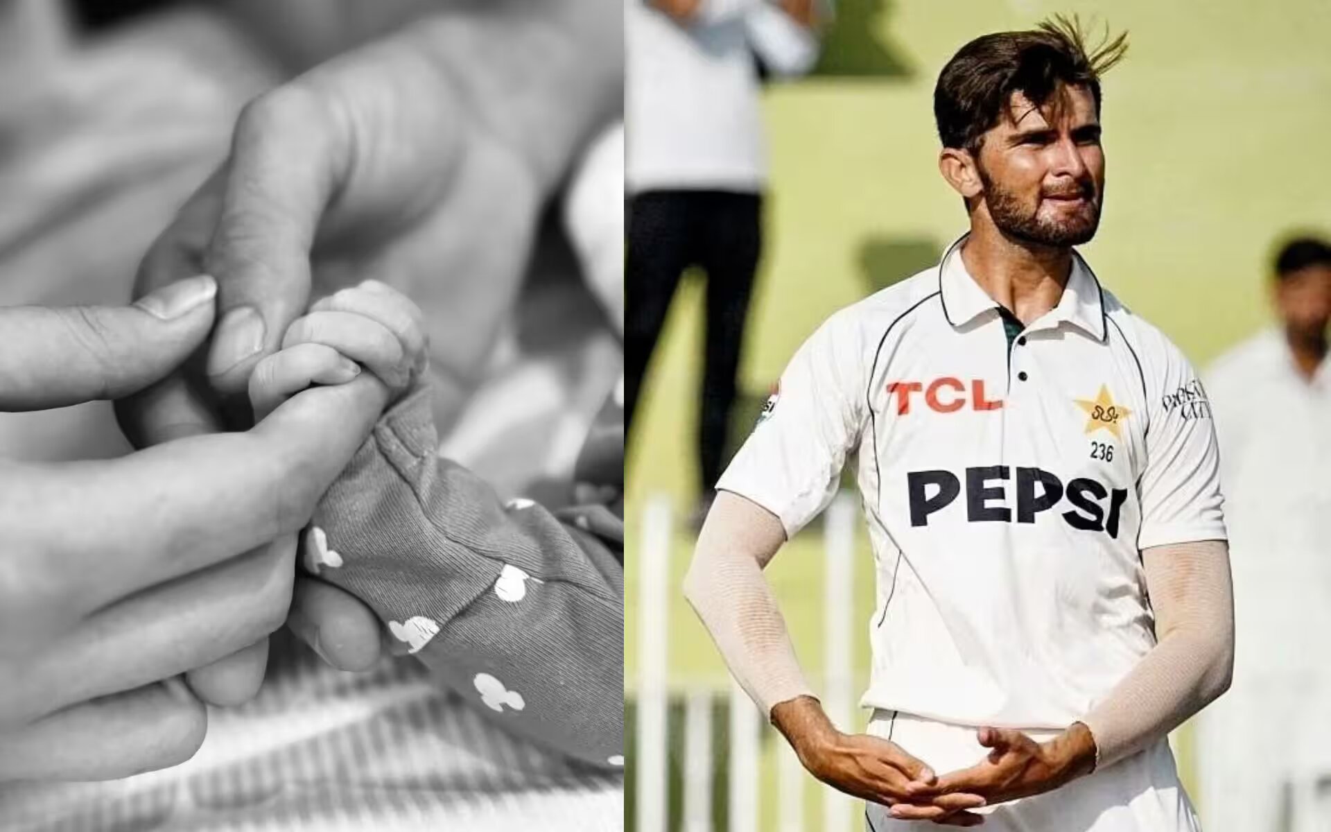 Shaheen Afridi Reveals Son's First Photo & Name