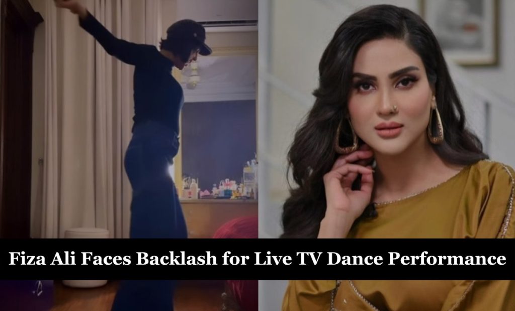 Fiza Ali Faces Backlash for Live TV Dance Performance