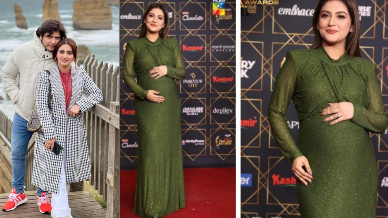 Hiba Bukhari's Baby Bump Reveal