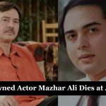 Renowned Actor Mazhar Ali Dies at Age 70