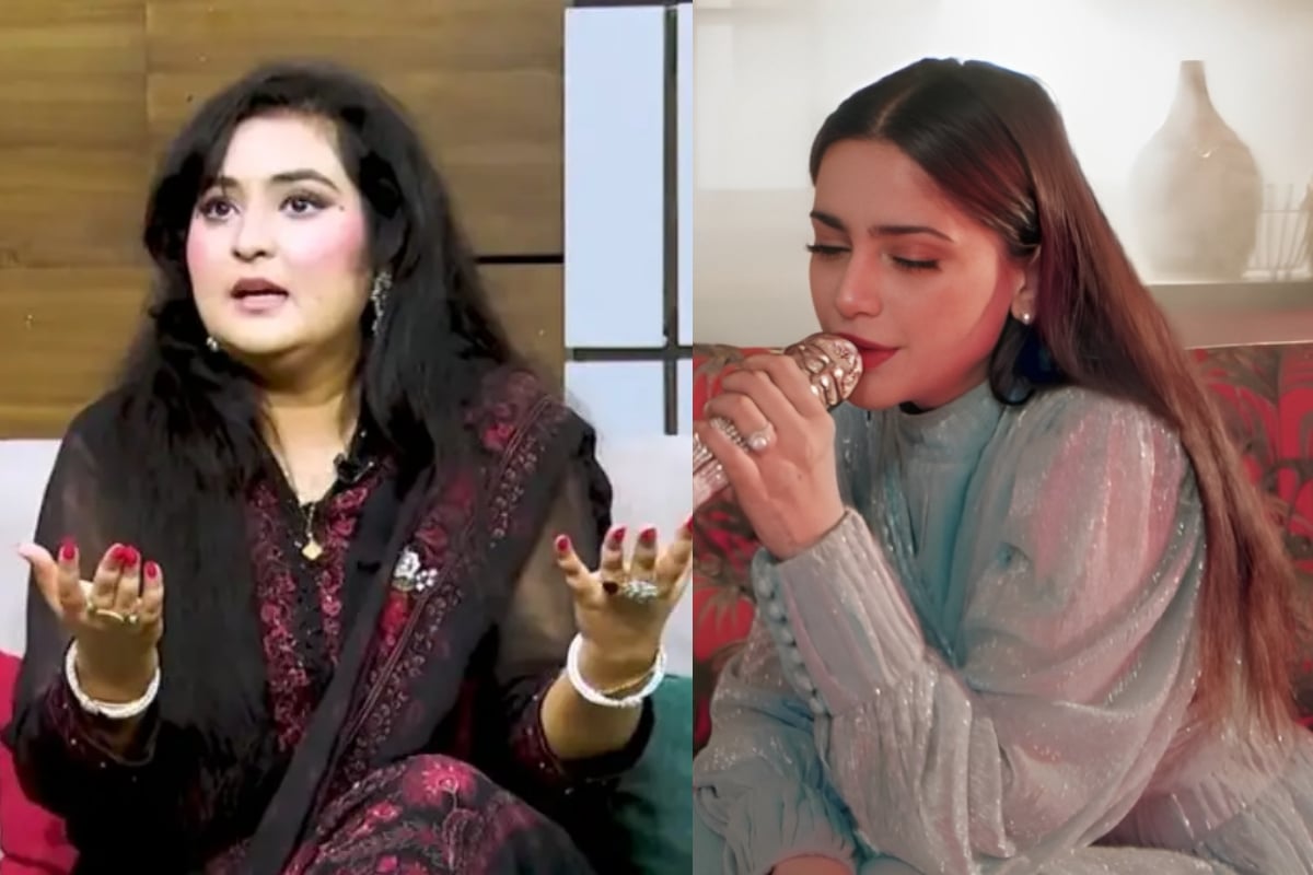 Sara Raza Khan Criticizes Aima Baig, Claims She's Not a Singer