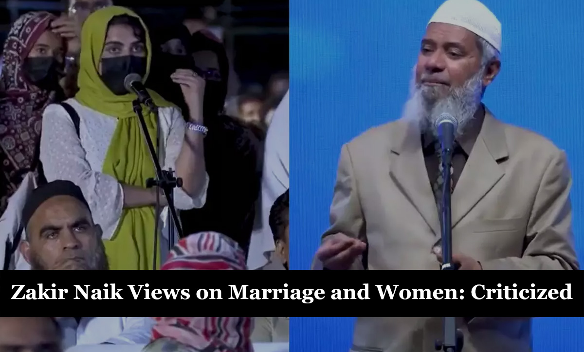 Zakir Naik Views on Marriage and Women Criticized by Showbiz Stars