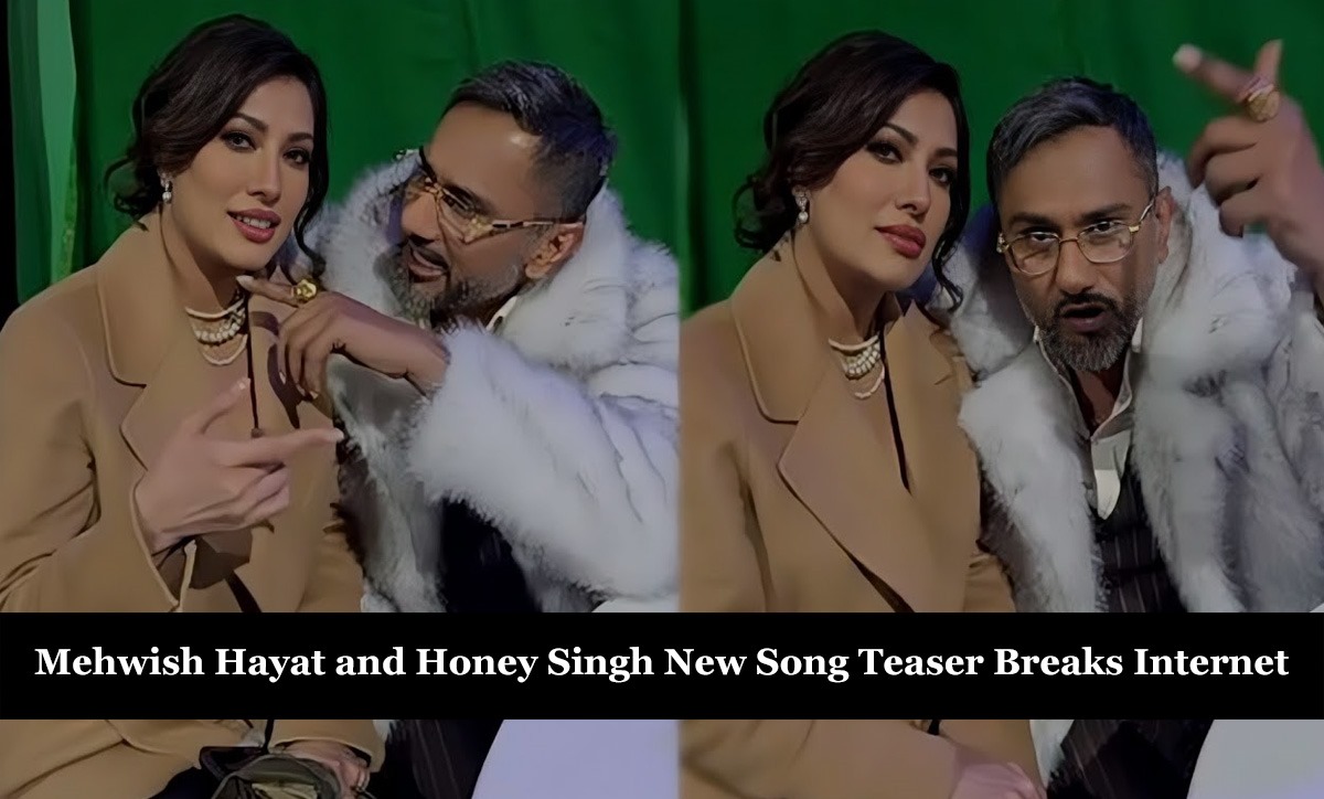 Mehwish Hayat and Honey Singh New Song Teaser Breaks Internet