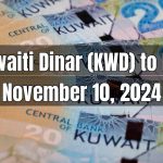 Kuwaiti Dinar (KWD) to Pakistani Rupee (PKR) Today - November 10, 2024