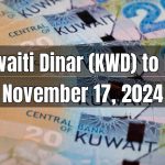 Kuwaiti Dinar (KWD) to Pakistani Rupee (PKR) Today - November 17, 2024