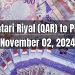 Qatari Riyal (QAR) to Pakistani Rupee (PKR) Today - November 02, 2024