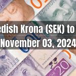 Swedish Krona (SEK) to Pakistani Rupee (PKR) Today - November 03, 2024