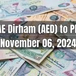 UAE Dirham (AED) to Pakistani Rupee (PKR) Today - November 06, 2024