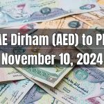 UAE Dirham (AED) to Pakistani Rupee (PKR) Today - November 10, 2024