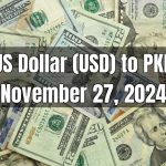 US Dollar (USD) to Pakistani Rupee (PKR) Today - November 27, 2024